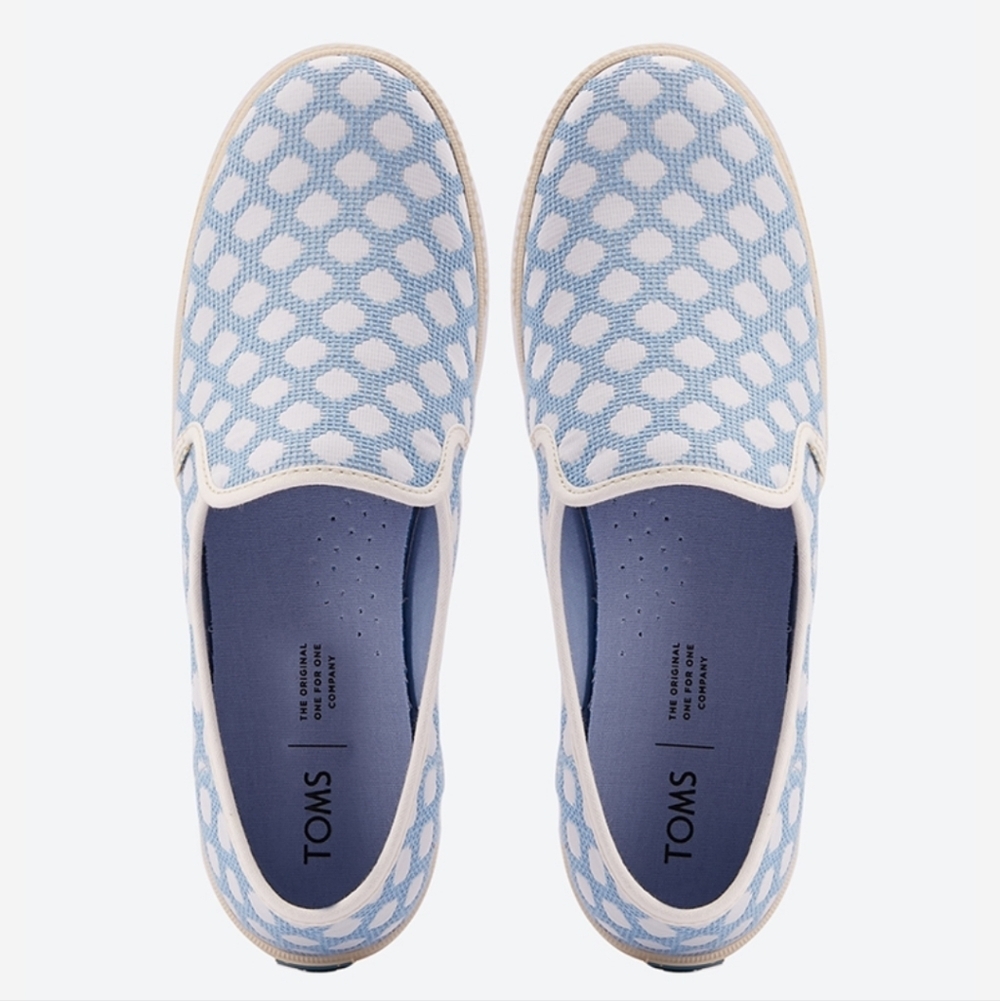 TOMS TOPANGA COLLECTION DIAMOND SIZE 11 BLUE